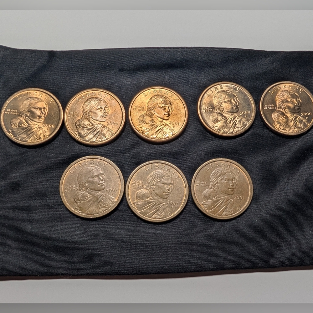Set of Sacagawea Collectors Coins
